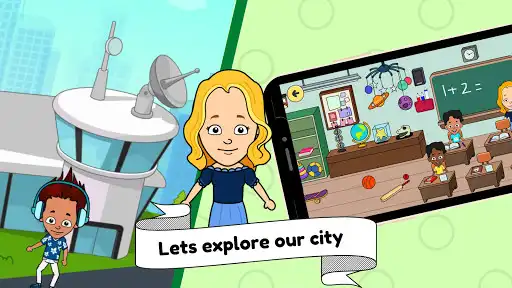 Play My Tizi City - Town Games  and enjoy My Tizi City - Town Games with UptoPlay