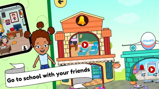 Play My Tizi City - Town Games as an online game My Tizi City - Town Games with UptoPlay