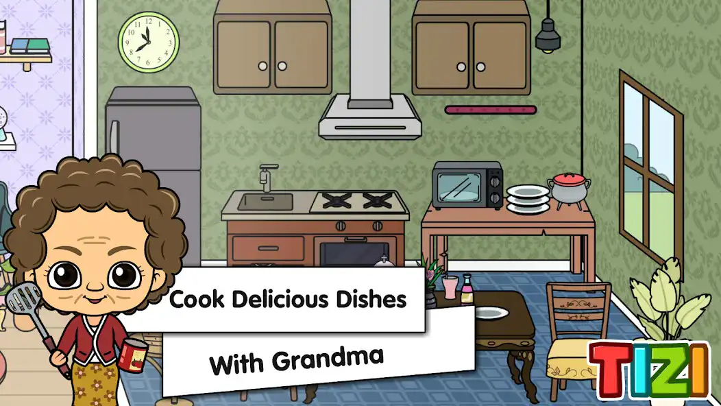 Play My Tizi Town Grandparents Home as an online game My Tizi Town Grandparents Home with UptoPlay