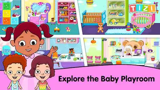 Play My Tizi Town - Newborn Baby Daycare Games for Kids  and enjoy My Tizi Town - Newborn Baby Daycare Games for Kids with UptoPlay