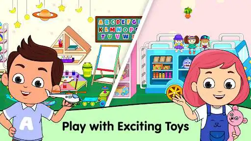 Play My Tizi Town - Newborn Baby Daycare Games for Kids as an online game My Tizi Town - Newborn Baby Daycare Games for Kids with UptoPlay
