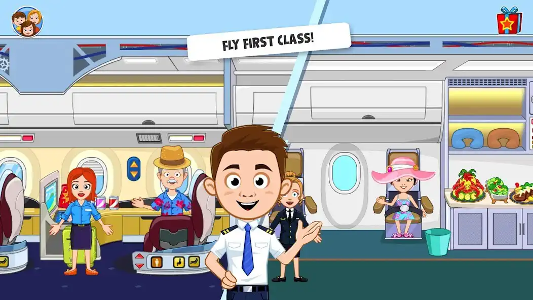 Play My Town Airport games for kids as an online game My Town Airport games for kids with UptoPlay