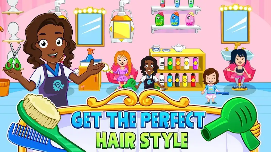 Play My Town: Beauty and Spa game as an online game My Town: Beauty and Spa game with UptoPlay