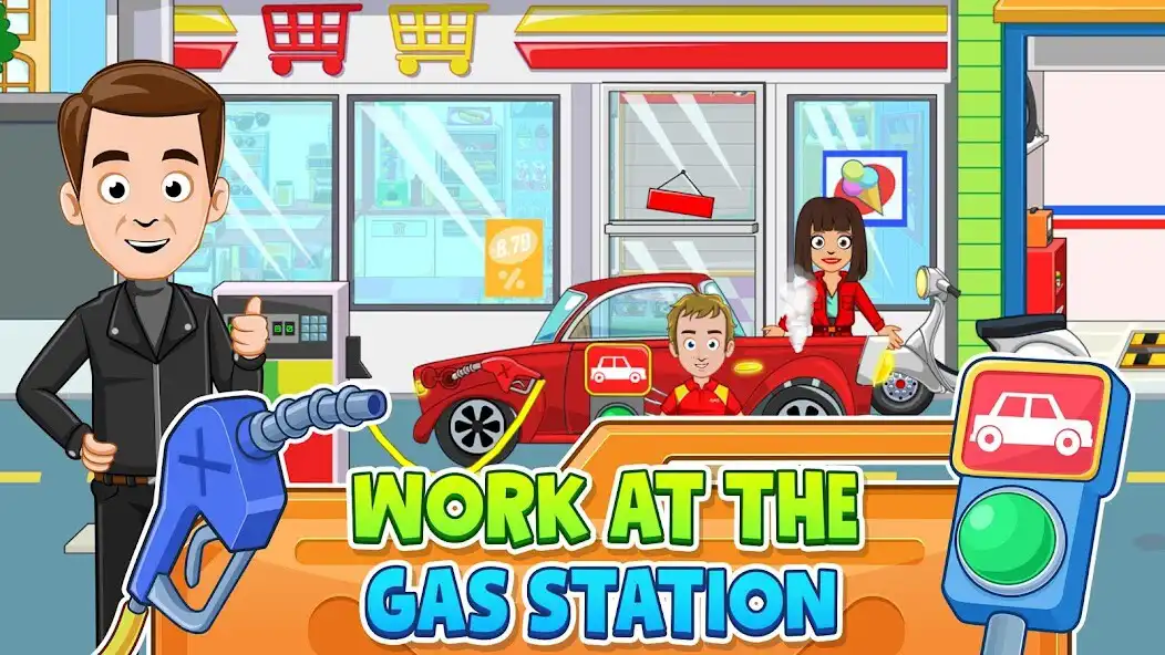Play My Town: Car Repair - Mechanic as an online game My Town: Car Repair - Mechanic with UptoPlay
