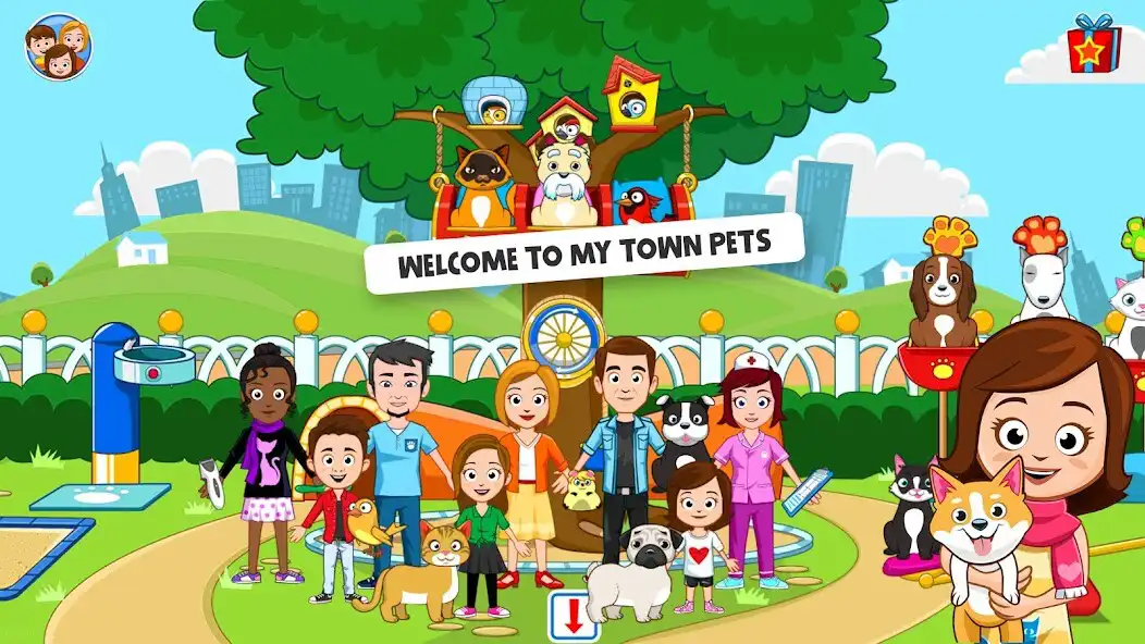 Play My Town: Pet games  Animals  and enjoy My Town: Pet games  Animals with UptoPlay