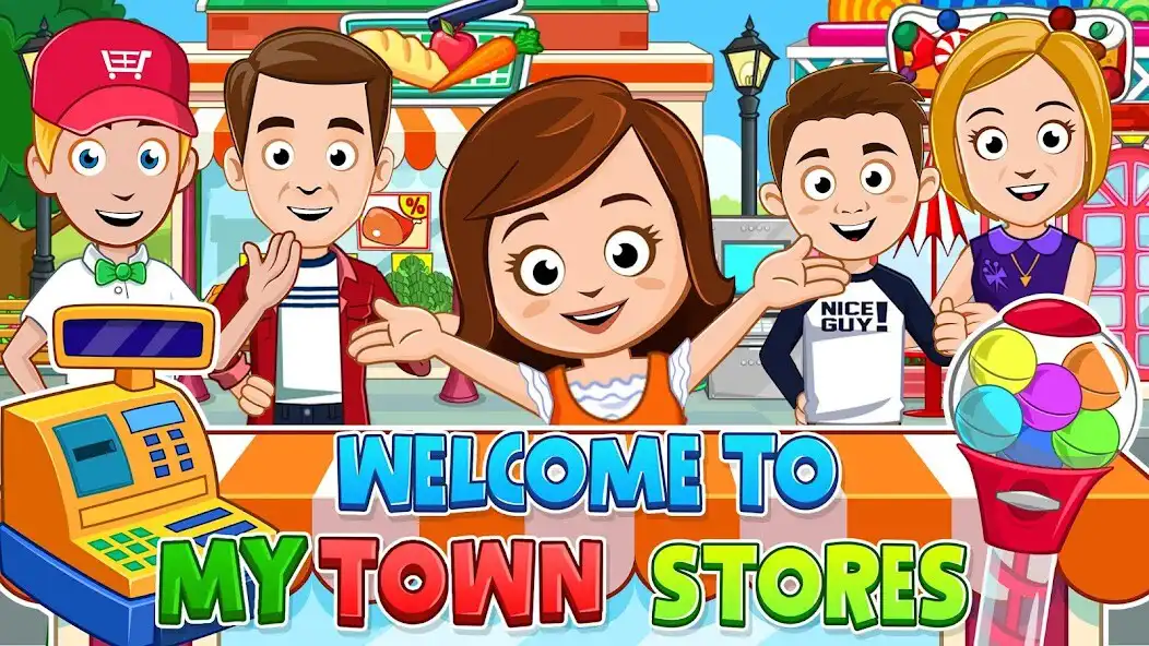 Play My Town: Stores Dress up game  and enjoy My Town: Stores Dress up game with UptoPlay