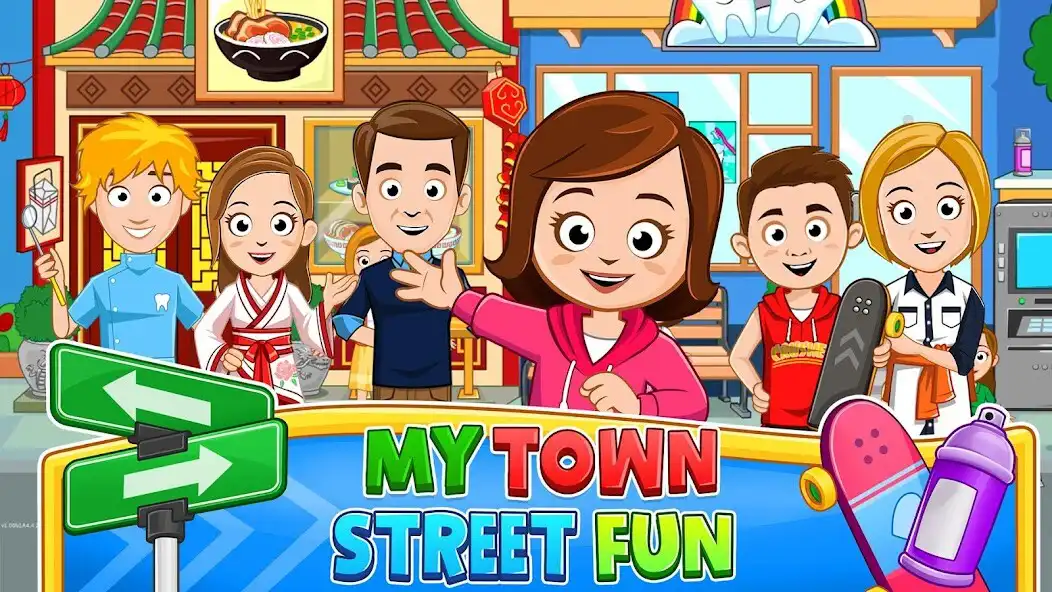 Play My Town : Street Fun  and enjoy My Town : Street Fun with UptoPlay