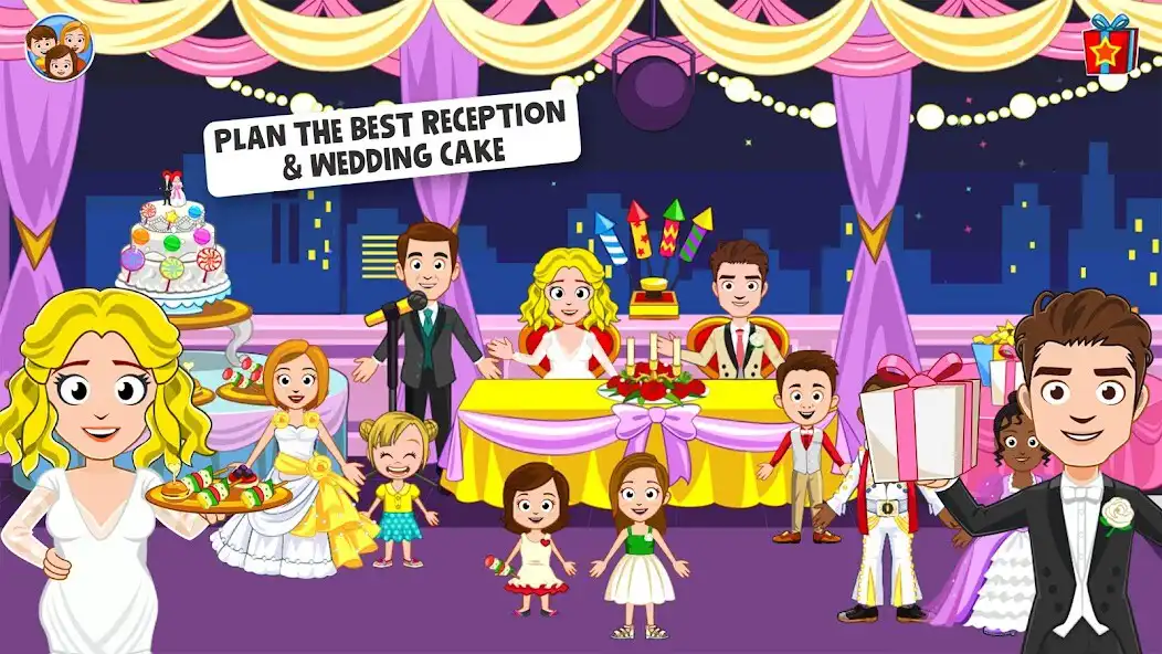 Play My Town: Wedding Day girl game  and enjoy My Town: Wedding Day girl game with UptoPlay