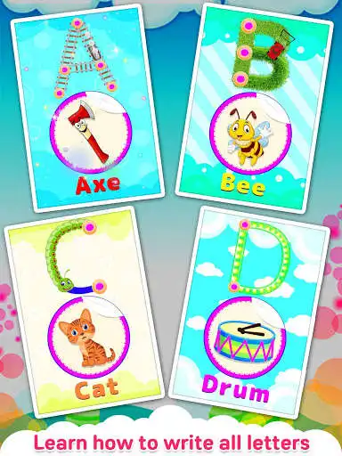 Play My Tracing Book - Kids Tracing Book Games as an online game My Tracing Book - Kids Tracing Book Games with UptoPlay