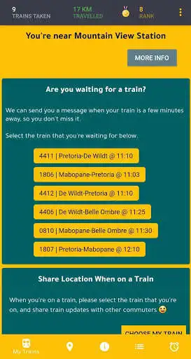 Play APK MyTrain Gauteng  and enjoy MyTrain Gauteng with UptoPlay za.co.movinggauteng.mytrain