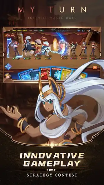 Play My Turn: Infinite Magic Duel as an online game My Turn: Infinite Magic Duel with UptoPlay
