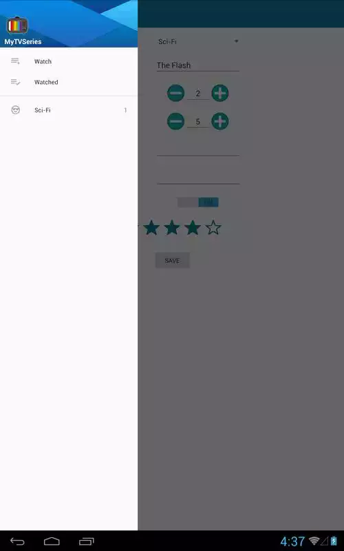 Play My TV Series note