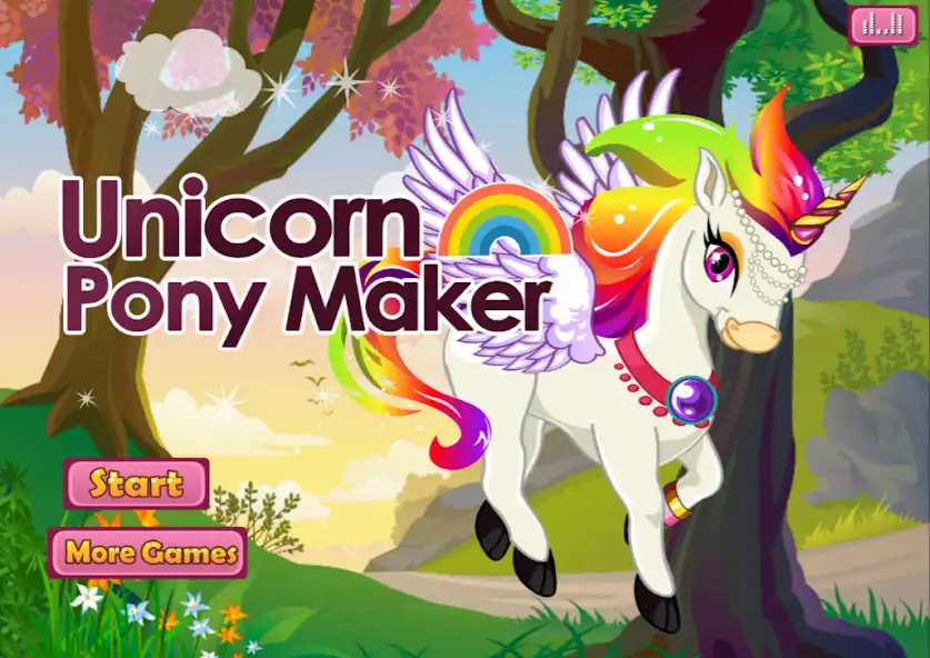 Play My Unicorn Rainbow - Pony Creator, Games For Girls  and enjoy My Unicorn Rainbow - Pony Creator, Games For Girls with UptoPlay