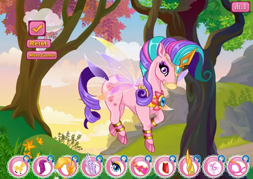 Play My Unicorn Rainbow - Pony Creator, Games For Girls as an online game My Unicorn Rainbow - Pony Creator, Games For Girls with UptoPlay