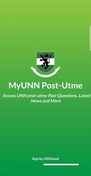 Play My UNN Post Utme App  and enjoy My UNN Post Utme App with UptoPlay