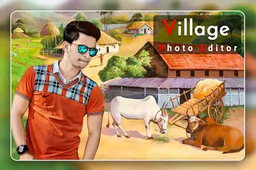 Play My Village Photo Editor - Village Photo Frame  and enjoy My Village Photo Editor - Village Photo Frame with UptoPlay