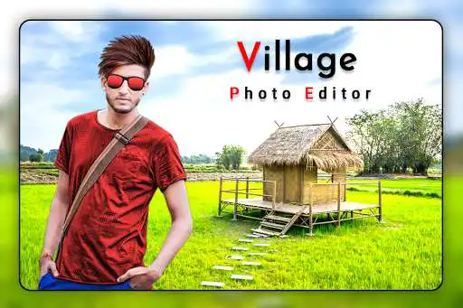 Play My Village Photo Editor - Village Photo Frame as an online game My Village Photo Editor - Village Photo Frame with UptoPlay