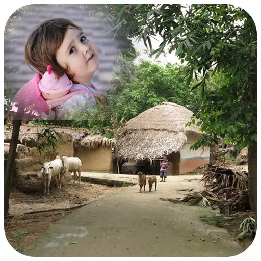 Play My Village Photo Frame - Village Photo Editor APK