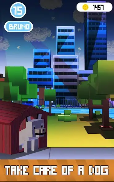 Play My Virtual Blocky Dog 3D - Take Care of a Pet! as an online game My Virtual Blocky Dog 3D - Take Care of a Pet! with UptoPlay