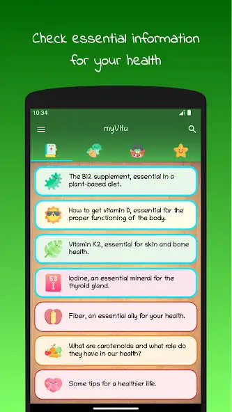 Play myVita: Plant based diet app  and enjoy myVita: Plant based diet app with UptoPlay