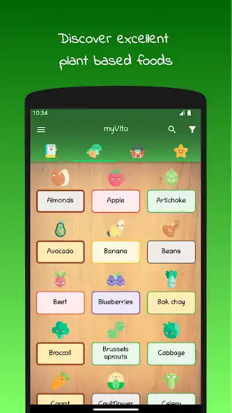 Play myVita: Plant based diet app as an online game myVita: Plant based diet app with UptoPlay