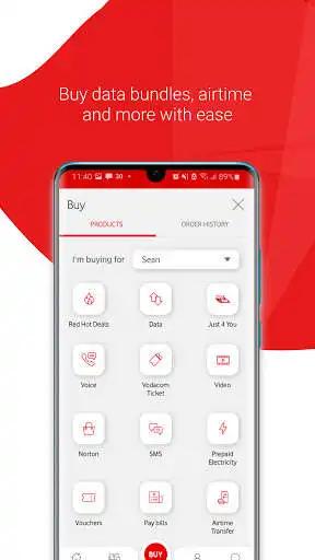 Play My Vodacom SA as an online game My Vodacom SA with UptoPlay