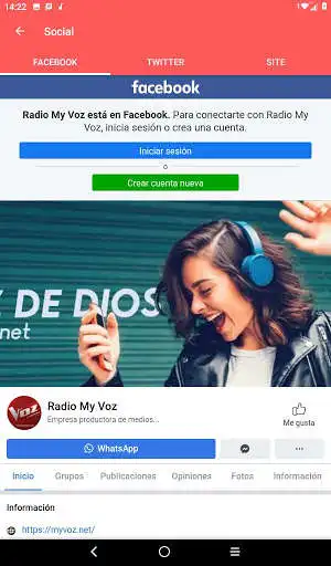 Play My Voz as an online game My Voz with UptoPlay