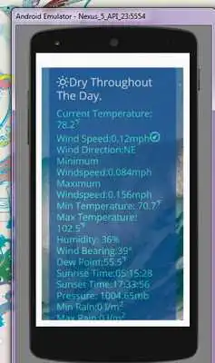 Play My Weather Alert