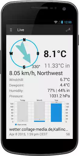 Play My WeatherLink (Unofficial)  and enjoy My WeatherLink (Unofficial) with UptoPlay