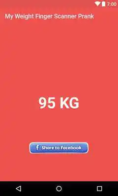 Play My Weight Finger Scanner Prank