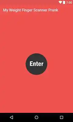 Play My Weight Finger Scanner Prank