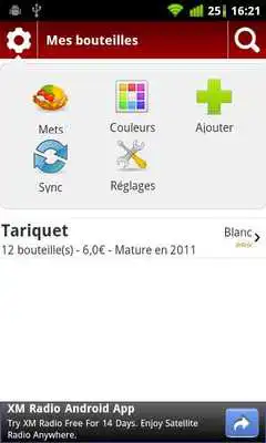 Play My wines cellar