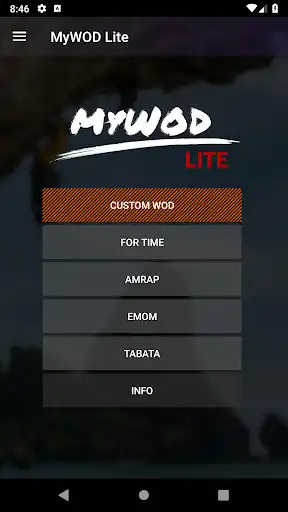 Play MyWOD Lite - The perfect choice for your workout as an online game MyWOD Lite - The perfect choice for your workout with UptoPlay