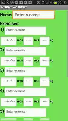 Play MY WORKOUTS PLANNER