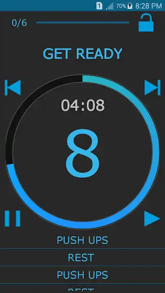 Play My Workout Timer - interval training timer as an online game My Workout Timer - interval training timer with UptoPlay