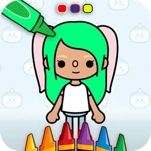 Play My World Miga coloring Book APK
