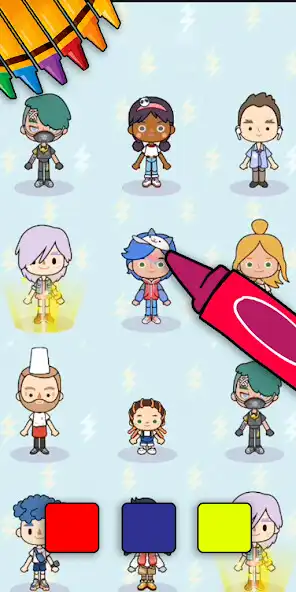 Play My World Miga coloring Book  and enjoy My World Miga coloring Book with UptoPlay