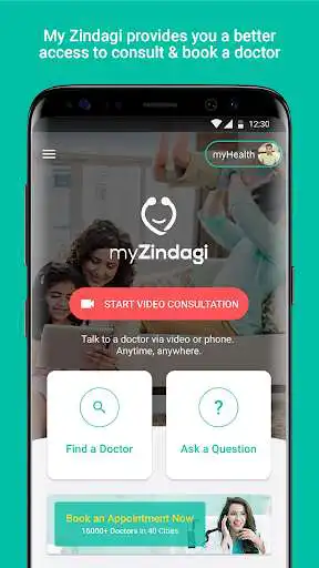 Play APK myZindagi - Live Consultation  and enjoy myZindagi - Live Consultation with UptoPlay com.synnapps.zindagi