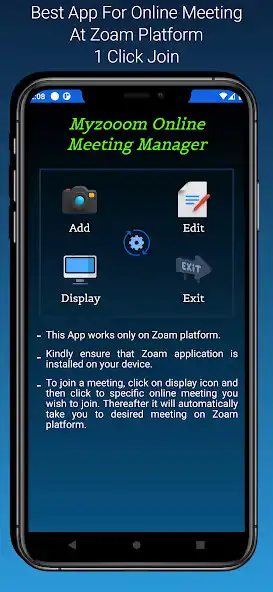 Play Myzooom Online Meeting Manager  and enjoy Myzooom Online Meeting Manager with UptoPlay
