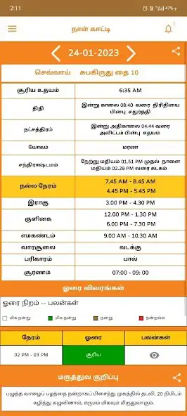 Play NaalKaati -Tamil Calender 2023  and enjoy NaalKaati -Tamil Calender 2023 with UptoPlay