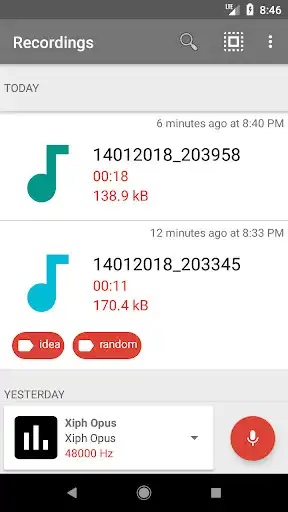 Play NAAR (Not Another Audio Recorder)