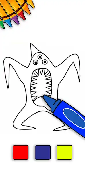 Play Nabnab garten coloring book as an online game Nabnab garten coloring book with UptoPlay