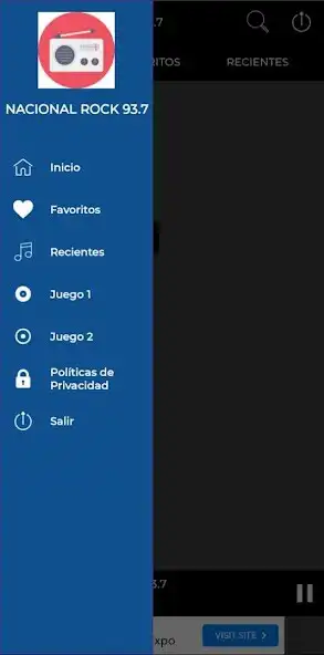 Play Nacional Rock 93.7  and enjoy Nacional Rock 93.7 with UptoPlay