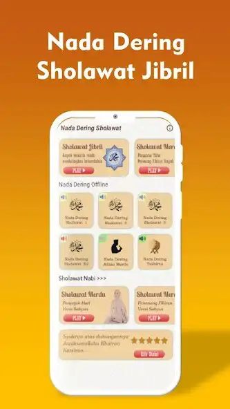 Play Nada Dering Sholawat Jibril as an online game Nada Dering Sholawat Jibril with UptoPlay