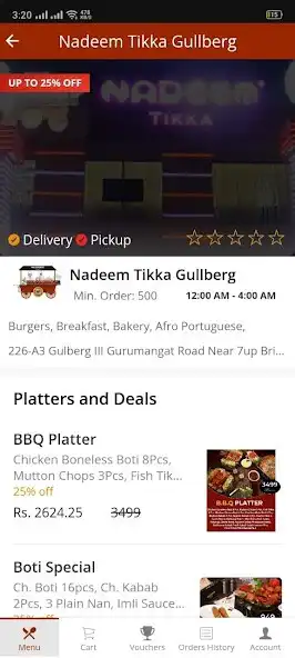 Play Nadeem Tikka Delivery App as an online game Nadeem Tikka Delivery App with UptoPlay