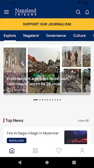 Play Nagaland Tribune as an online game Nagaland Tribune with UptoPlay