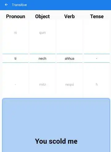 Play Nahuatl Grammar  and enjoy Nahuatl Grammar with UptoPlay