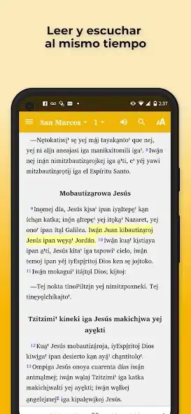 Play Nahuatl, Tatahuicapan Bible  and enjoy Nahuatl, Tatahuicapan Bible with UptoPlay