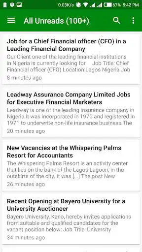 Play Naija Jobs - Latest Jobs in Nigeria Today as an online game Naija Jobs - Latest Jobs in Nigeria Today with UptoPlay