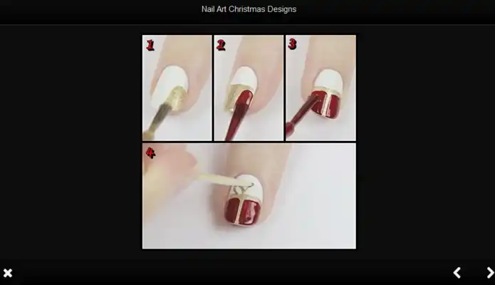 Play Nail Art Christmas Designs